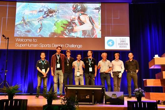 HSD Team gewinnt SuperHuman Sports Design Challenge an der TU Delft